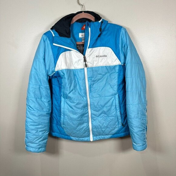 Columbia Shimmer Flash Omni Heat insulated Coat Jacket Size Medium - Picture 1 of 14
